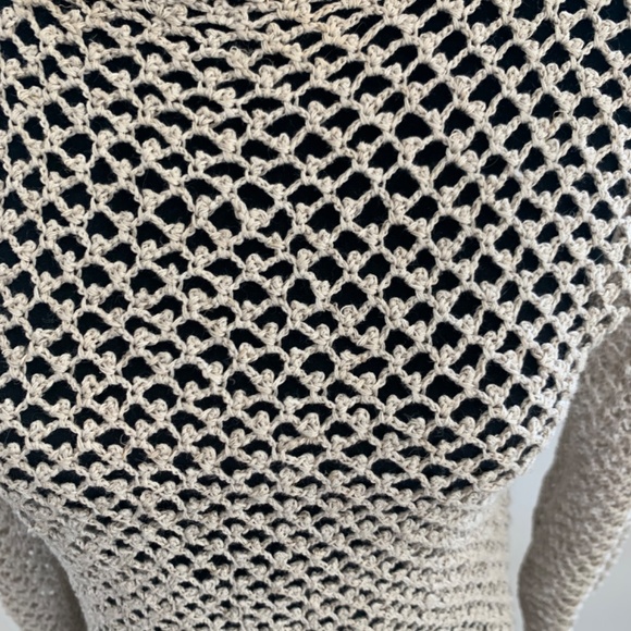 crochet 100% linen unique dress/tunic - Picture 8 of 14